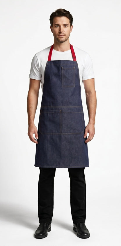 Barista Bib Apron - Long